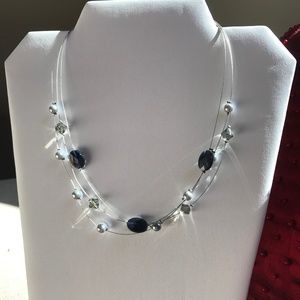 LIA SOPHIA "NIGHT MIST" NECKLACE